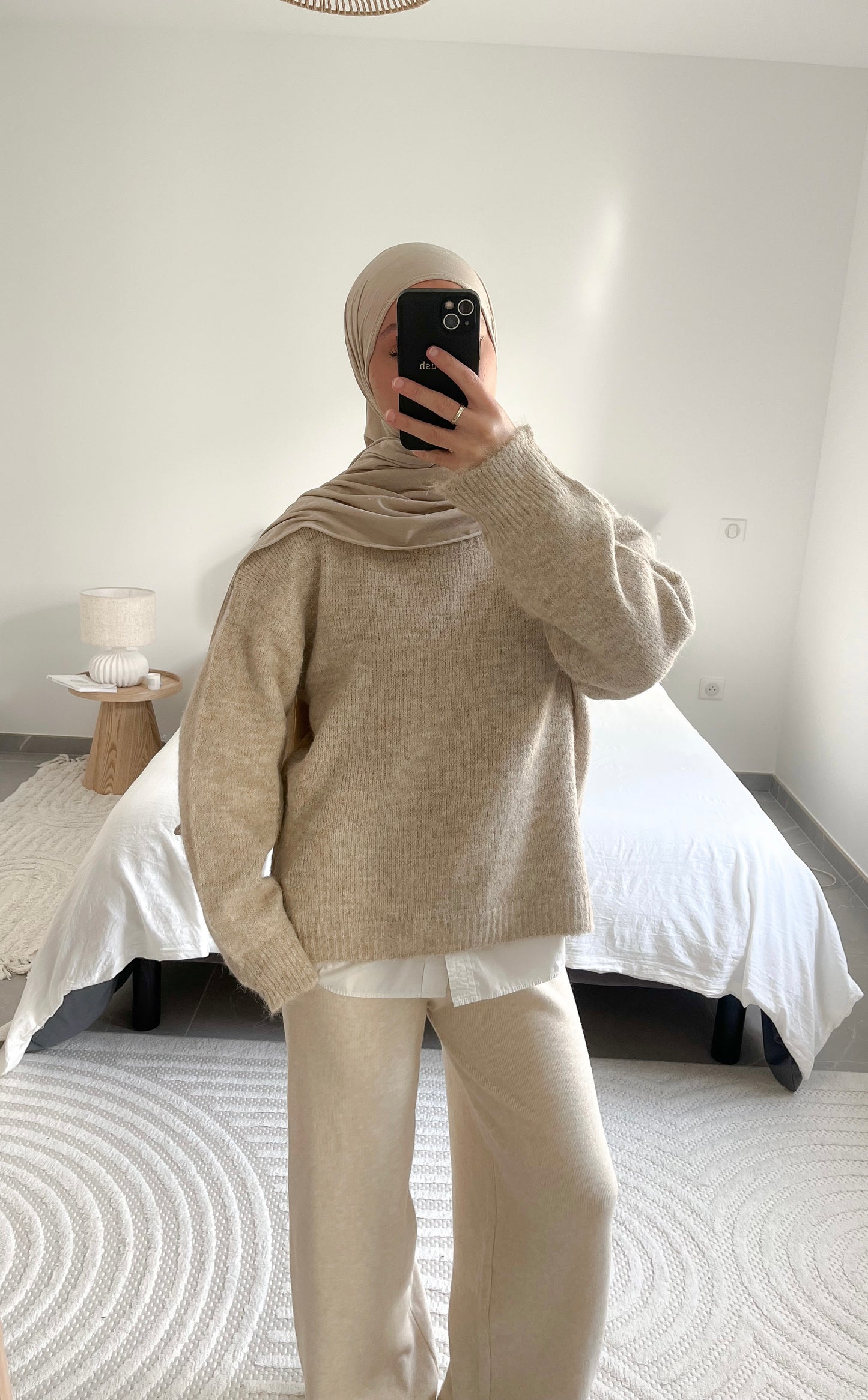 Pull soft beige